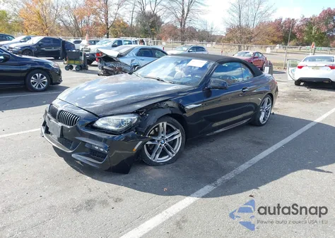 2015 BMW 650I xDrive z USA, uszkodzony, nr VIN WBAYP1C58FD217094
